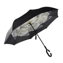 Windproof Reverse Umbrella Self Stand Wind Proof C-Hook Hands