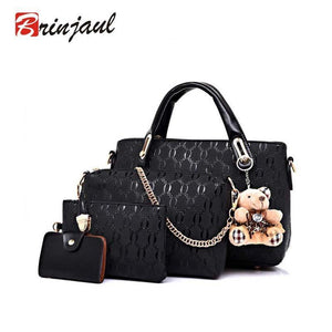 4 Piece Set Fashion Women Handbags