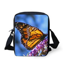 Butterfly Printed Crossbody Bag