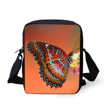 Butterfly Printed Crossbody Bag