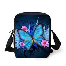 Butterfly Printed Crossbody Bag