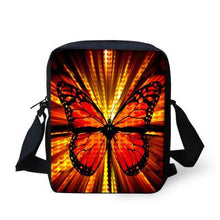 Butterfly Printed Crossbody Bag