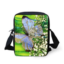 Butterfly Printed Crossbody Bag