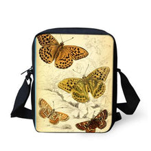 Butterfly Printed Crossbody Bag